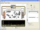 Screenshot of the simulation Ontladingslampg