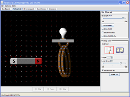 Screenshot of the simulation Faraday's Elektromagnetisch Lab