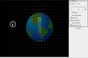 Screenshot of the simulation Magnet and Compass