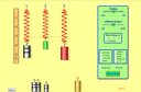 Screenshot of the simulation mass-spring-lab